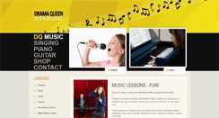 Desktop Screenshot of dramaqueenmusic.com.au